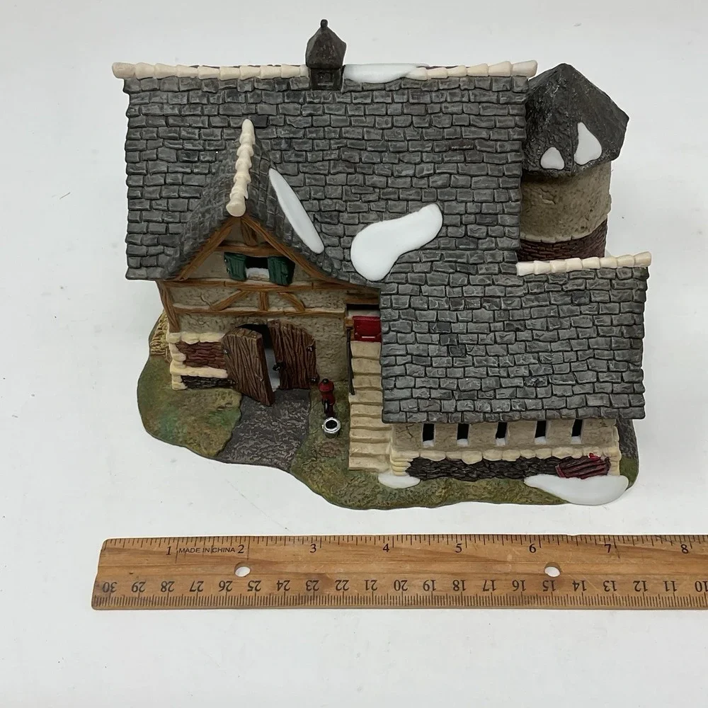 Dept 56 Dickens Village Series Frasier Family Barn Christmas 56.58755